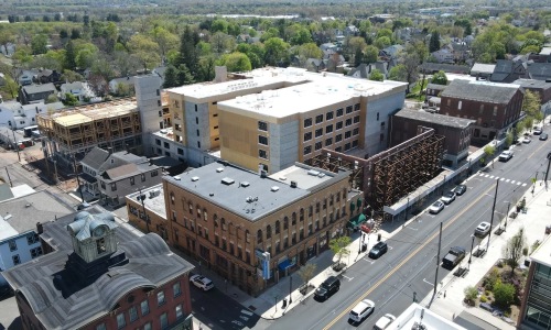 Update on Historic Building exterior of local community